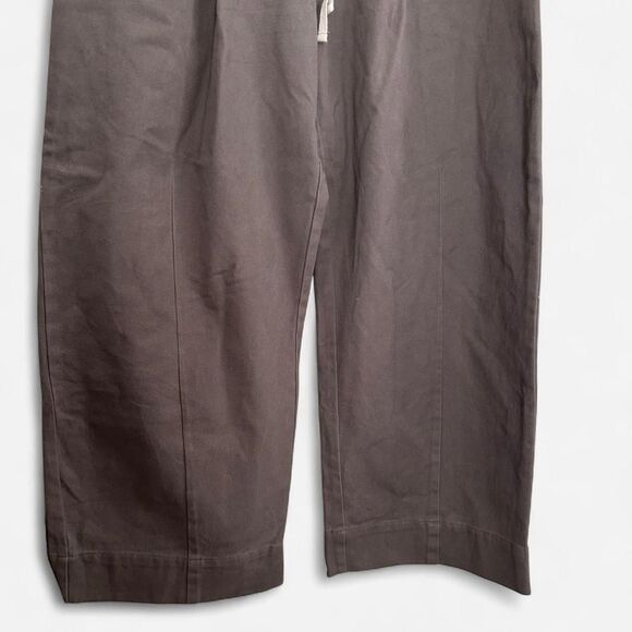 Free People We The Free “Good Sport” Boxer-Style Wide Leg Trousers – Size 6 - Picture 5 of 8